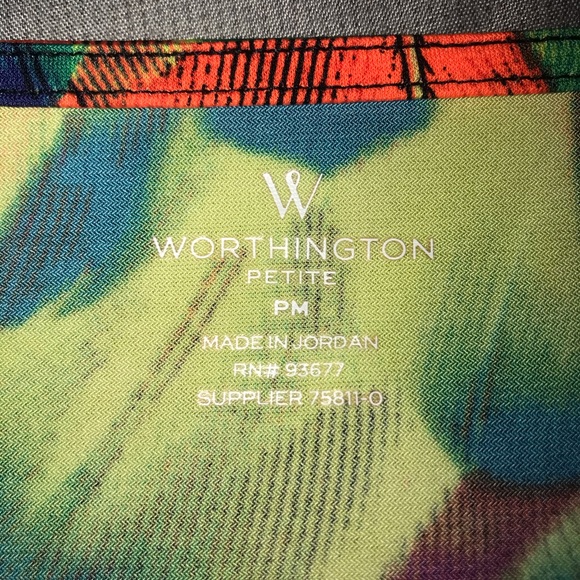 Sleeveless multicolor top - Picture 6 of 6